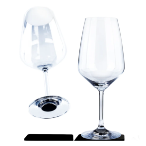 Set of Magnetic Crystal Glasses for Wine